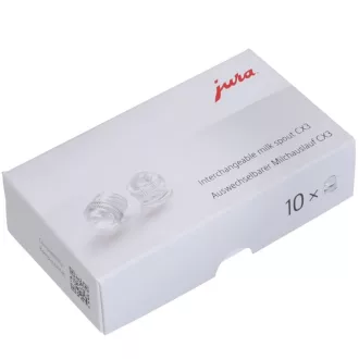 JURA CX3 cserélhető tejkifolyó (10 db)