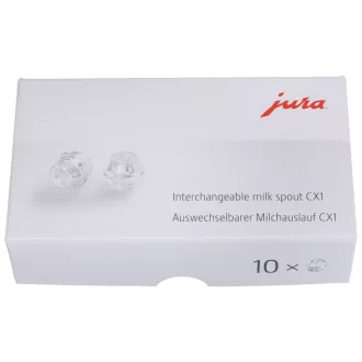 10 DB Jura CX1 cserélhető tejkifolyó készlet (10 db)