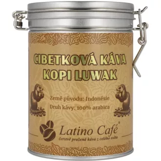 Latino Café Kopi Luwak szemes kávé - 100% Arabica, 200 g