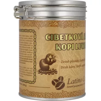 Latino Café Kopi Luwak szemes kávé - 100% Arabica, 200 g