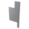 Jura X6 / X8 kompatibilis előlap panel - bal (Dark Inox)