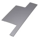 Jura X6 / X8 kompatibilis előlap panel - bal (Dark Inox)