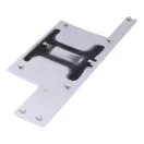Jura X8 / X10 jobb első borítás - platina (1 db)