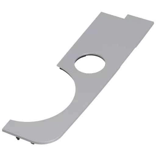 Jura ENA 8 felső bal oldali borítás - platina