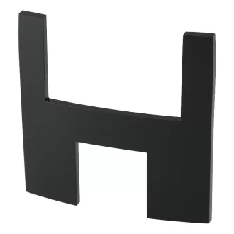   Jura E4 / E8 (EB) középső első burkolat - Fényes fekete (1 db)