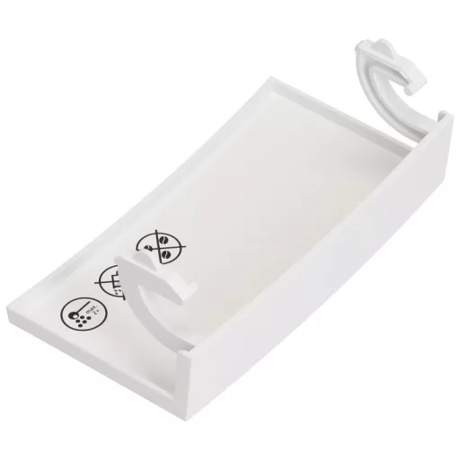 Jura E4 / E6 / E8 őrlésbeállító fedél - Piano White