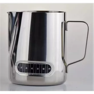 LHT Tejkiöntő kanna hőmérővel (600 ml)