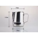 LHT Tejkiöntő kanna hőmérővel (600 ml)