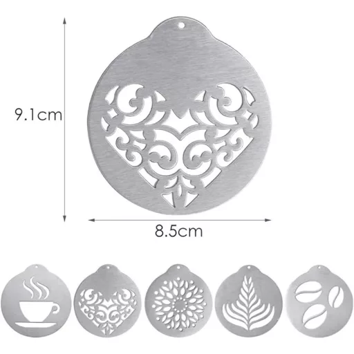 AVX HA001 Saválló kávé mintázó szett (5 db)