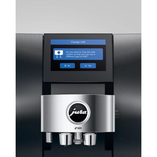 JURA Z10 (EB) Aluminium Black automata kávéfőző (51 féle specialitás)