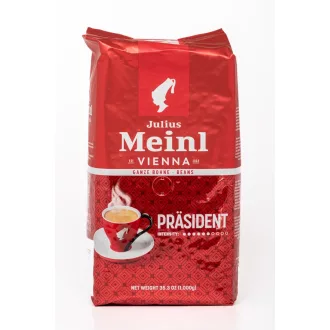   Julius Meinl Präsident szemes kávé - Arabica és Robusta keveréke, 1 kg