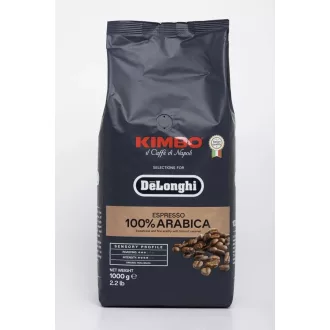   Kimbo De'Longhi Espresso 100% Arabica szemes kávé - 100% Arabica, 1 kg