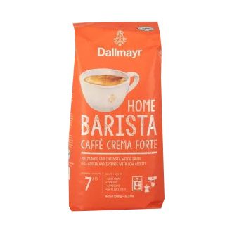 Dallmayr Home Barista Caffè Crema Forte szemes kávé - Arabica és Robusta keveréke, 1 kg