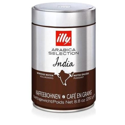 illy szemes kávé- India 250g