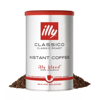   illy Classico instant kávé - 100% Arabica, liofilizált, 95 g