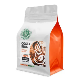   Pacificaffe Costa Rica Tarrazú La Pastora szemes kávé - 100% Arabica, 250 g