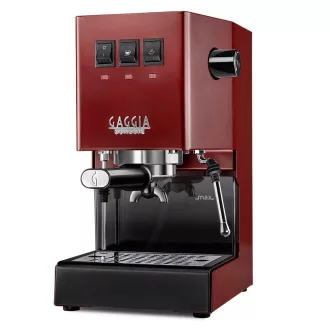 Gaggia Classic E24 karos kávéfőző gép (Piros)