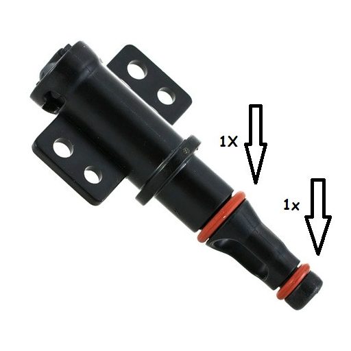 Pipacső alsó+felső tömítés (nm01.057 + nm01.035)