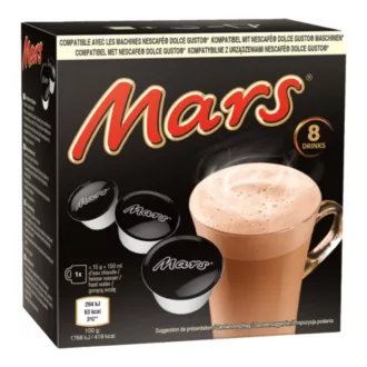 Mars Forró csokoládé Dolce Gusto kapszula - 8 kapszula, 136 g