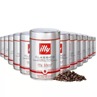 Illy Classico szemes kávé - 100% Arabica, 12 x 250 g