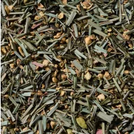   Bazsalikomos Kert Zöldike teakeverék - Szálas zöld tea fűszerekkel, 50 g