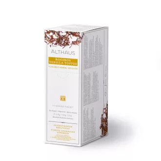 Althaus Rooibos Vanilla Toffee tea - Grand Pack, 15 × 4 g