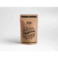 Fonte Charcoal Latte szuperfood italpor - Aktív szénnel és gyömbérrel, 300 g