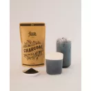 Fonte Charcoal Latte szuperfood italpor - Aktív szénnel és gyömbérrel, 300 g