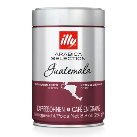 Illy, szemes kávé - Guatemala, 250 gr