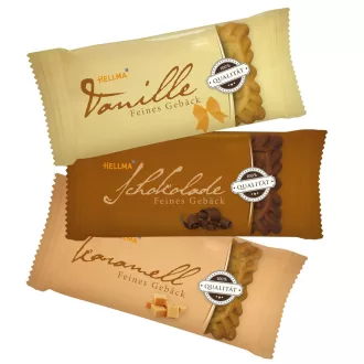 Hellma Biscuits Fine keksz válogatás - 3 ízben, 200 db