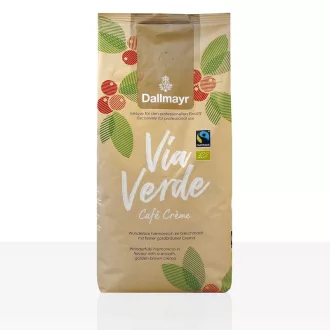   Dallmayr Via Verde Café Crème szemes kávé - 100% Arabica, BIO, Fairtrade, 1 kg