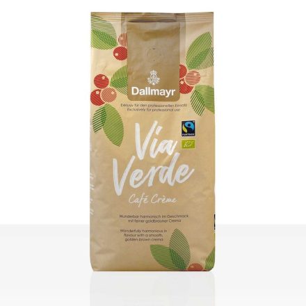 Dallmayr Via Verde Café Crème Organic Fairtrade szemes kávé (1 kg)