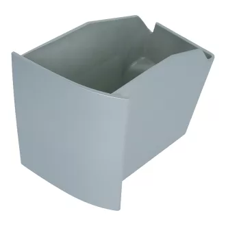 Zacctartály matt ezüst