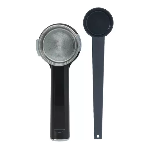 Saeco / Gaggia nyomásfokozós szűrőtartó kar (króm végű)