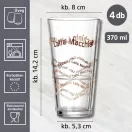 Ritzenhoff & Breker latte macchiato pohárkészlet 370 ml, 8 részes – 4. termékkép