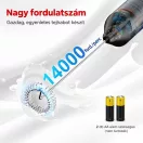 Bonsenkitchen elemes kézi tejhabosító, fekete – 3. termékkép