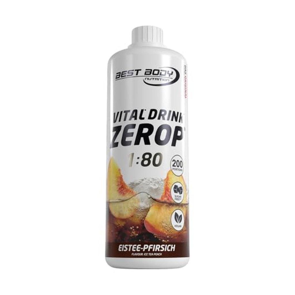 Best Body Nutrition Zerop barackos jegestea-szirup 1 l