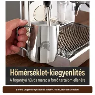 Barista Legends tejhabosító kancsó 350 ml, latte art kiöntővel