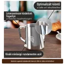 Barista Legends tejhabosító kancsó 350 ml, latte art kiöntővel – 5. termékkép