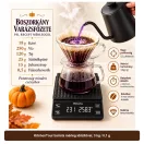 KitchenTour barista mérleg időzítővel, 3 kg / 0,1 g – 4. termékkép