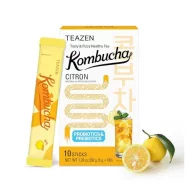 TEAZEN citromos-yuzus instant kombucha 10 × 5 g
