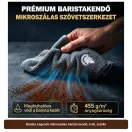 Barista Legends mikroszálas barista kendő, 4 db, szürke – 3. termékkép