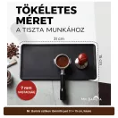 Mr. Barista szilikon tömörítő pad 31 × 15 cm, fekete – 4. termékkép