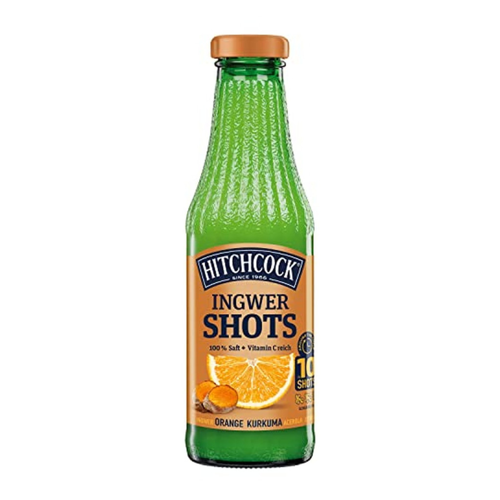 Hitchcock narancsos-gyömbéres shot kurkumával 500 ml