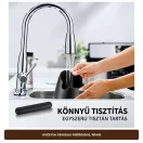 JinZeYou kávézacc kiütődoboz, fekete – 5. termékkép
