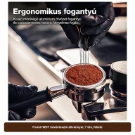 Foonii WDT kávéelosztó állvánnyal, 7 tűs, fekete