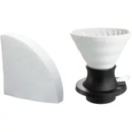HARIO V60 Switch kerámia merülő csepegtető 200 ml, fehér