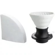 HARIO V60 Switch kerámia merülő csepegtető 200 ml, fehér