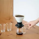 HARIO V60 Switch kerámia merülő csepegtető 200 ml, fehér – 4. termékkép