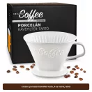 Creano porcelán kávéfilter-tartó, 4-es méret, fehér – 2. termékkép